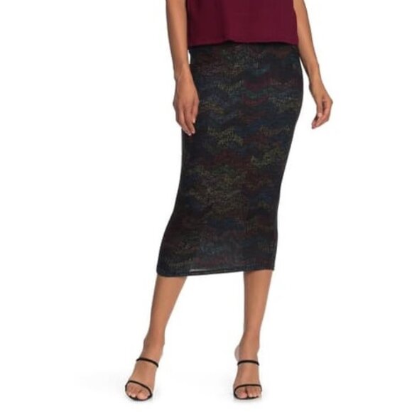 Go Couture Basic Knit Maxi Skirt - Picture 1 of 7